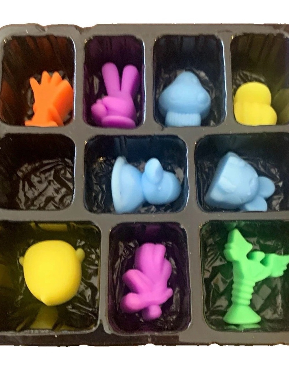NeeDoh Golden Egg Hunt Easter Squishies 9 of 10 Set Original Box